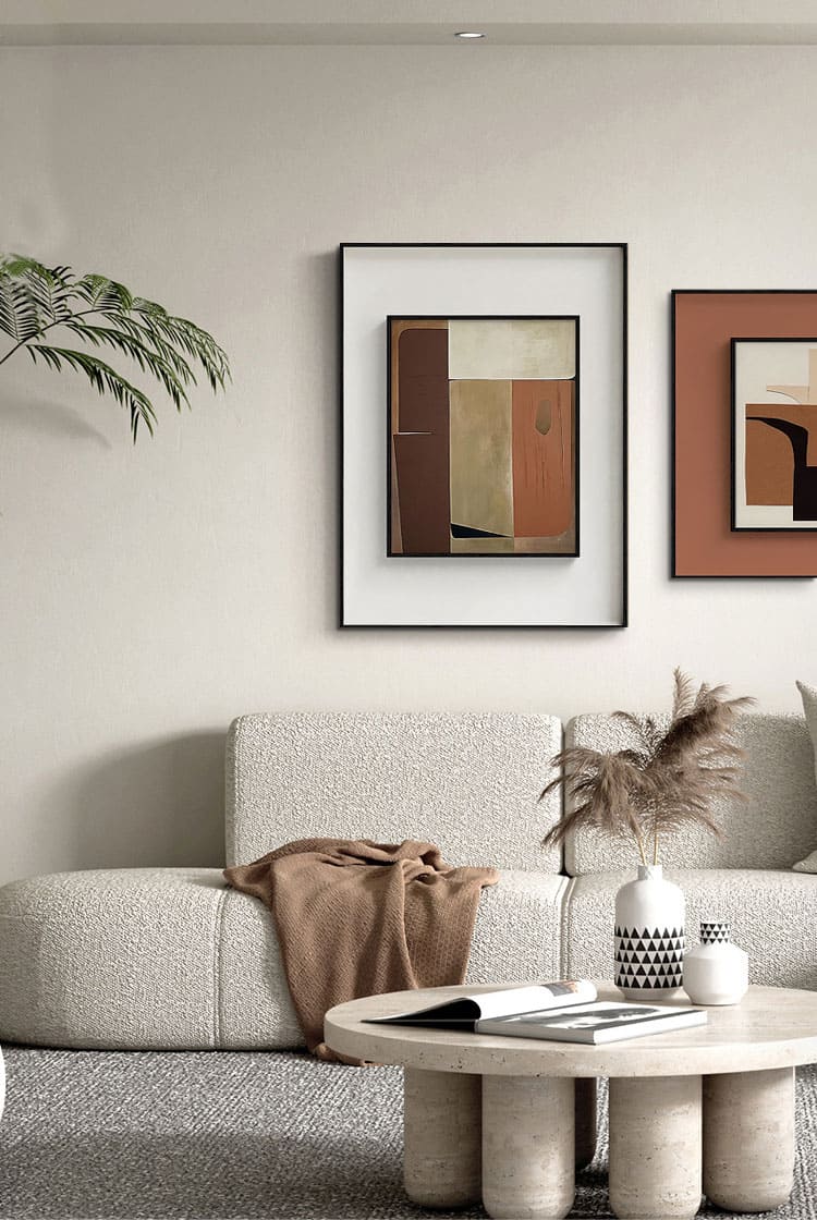 กรอบรูปตกแต่งผนังบ้าน - Homie Wall Decorating Art IX Set