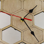 นาฬิกาติดผนังรวงผึ้ง - Beehive Clock