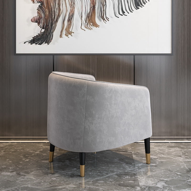 เก้าอี้อาร์มแชร์ตกแต่งบ้าน - Velvet Decor Armchair