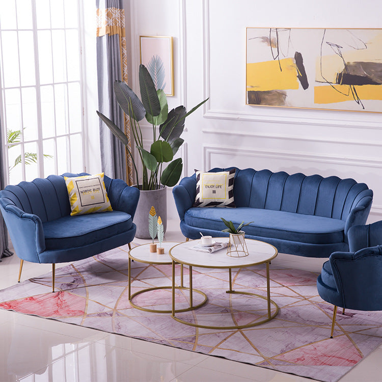 เก้าอี้โซฟาตกแต่งบ้าน - Luxury Velvet Sofa