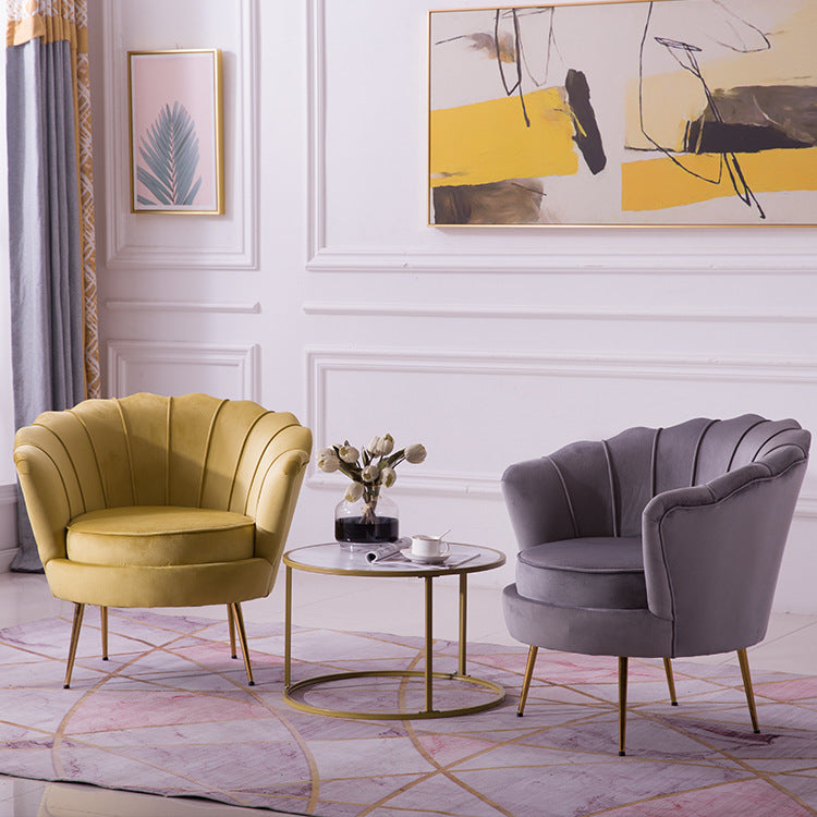 เก้าอี้โซฟาตกแต่งบ้าน - Luxury Velvet Sofa