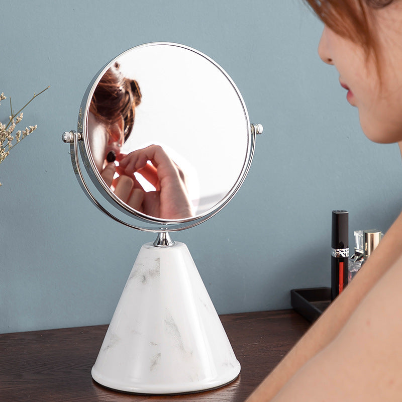 กระจกตกแต่งบ้านลายหินอ่อน - Table Decorating Mirror