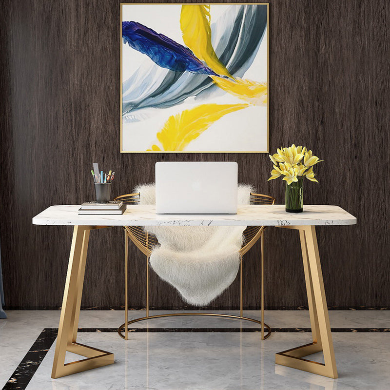 โต๊ะทำงานท็อปหินอ่อน - Marble Working Table