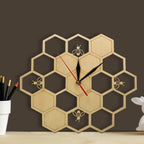 นาฬิกาติดผนังรวงผึ้ง - Beehive Clock