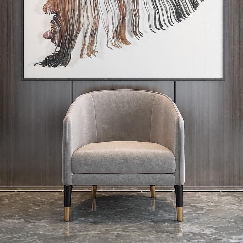 เก้าอี้อาร์มแชร์ตกแต่งบ้าน - Velvet Decor Armchair