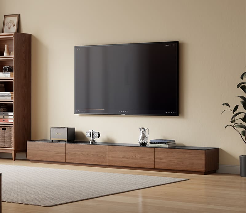 โต๊ะวางทีวีสำหรับห้องรับแขก - Home Decorating TV Table XI