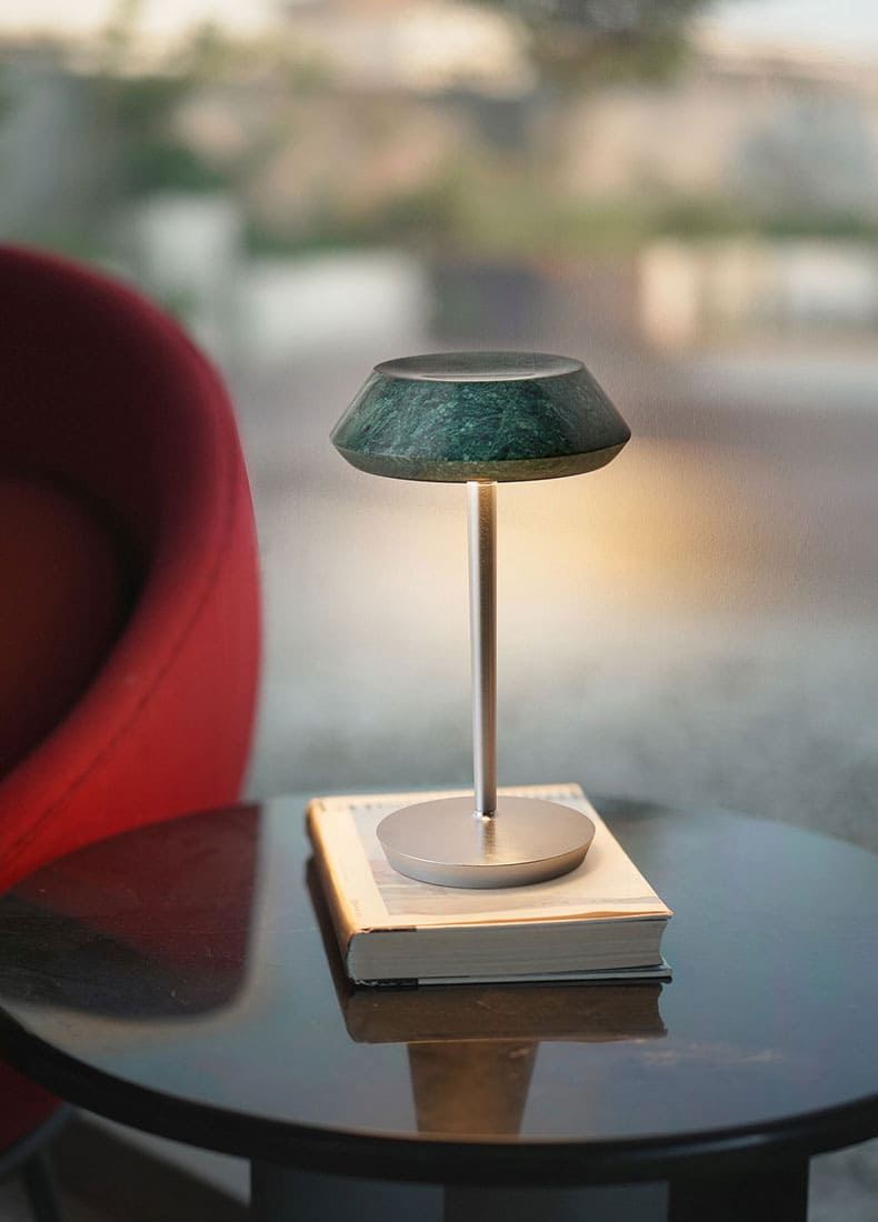 โคมไฟตั้งโต๊ะตกแต่งบ้าน - Marble Decorating Table Lamp XV