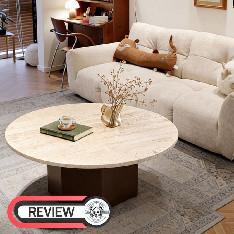 โต๊ะกลางห้องรับแขก - NARA Round Center Table