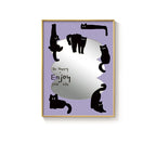 กระจกแต่งบ้าน - Cat Designed Decorating Mirror II