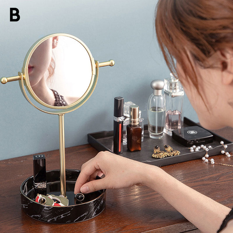กระจกตกแต่งบ้านลายหินอ่อน - Table Decorating Mirror