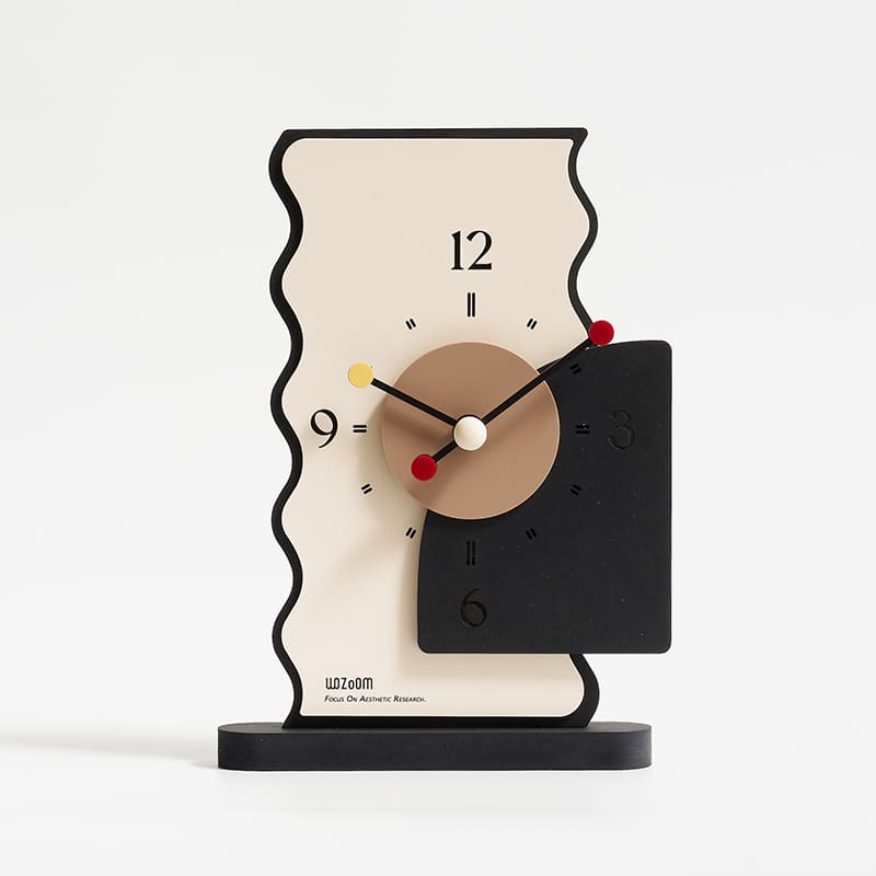 นาฬิกาตั้งโต๊ะตกแต่งบ้าน - Creative Designed Table Clock