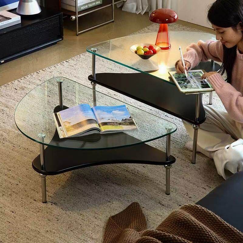 ชุดโต๊ะกลางห้องรับแขก - MIRAGE Curve Table