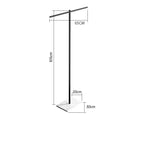 ราวแขวนเสื้อผ้า - Marble Designed Clothes Floor Hanger IV