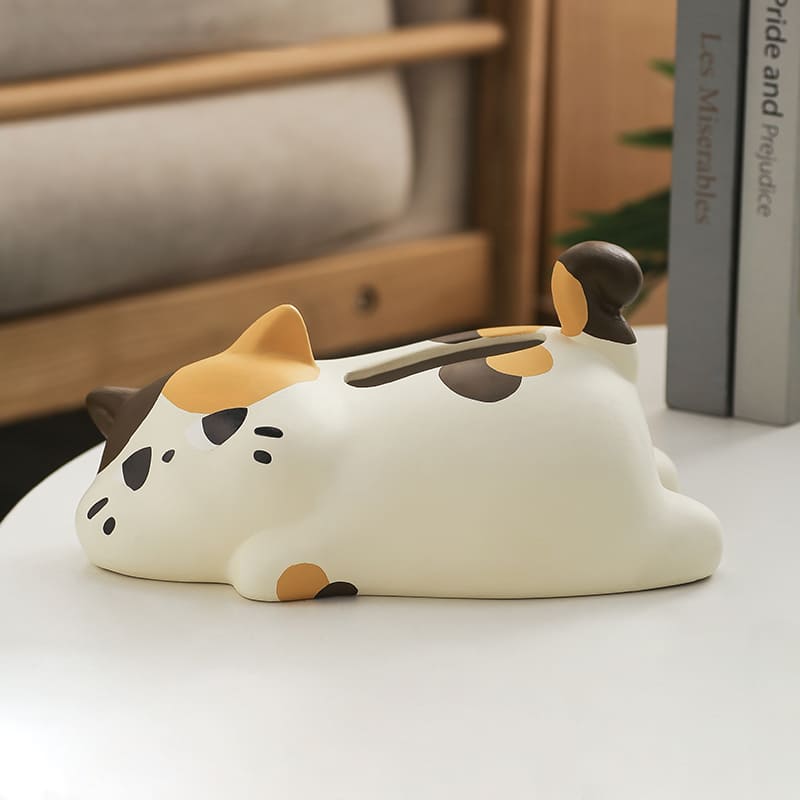 ที่ใส่กระดาษทิชชู่ตั้งโต๊ะ - Cat Lover Tissue Box II