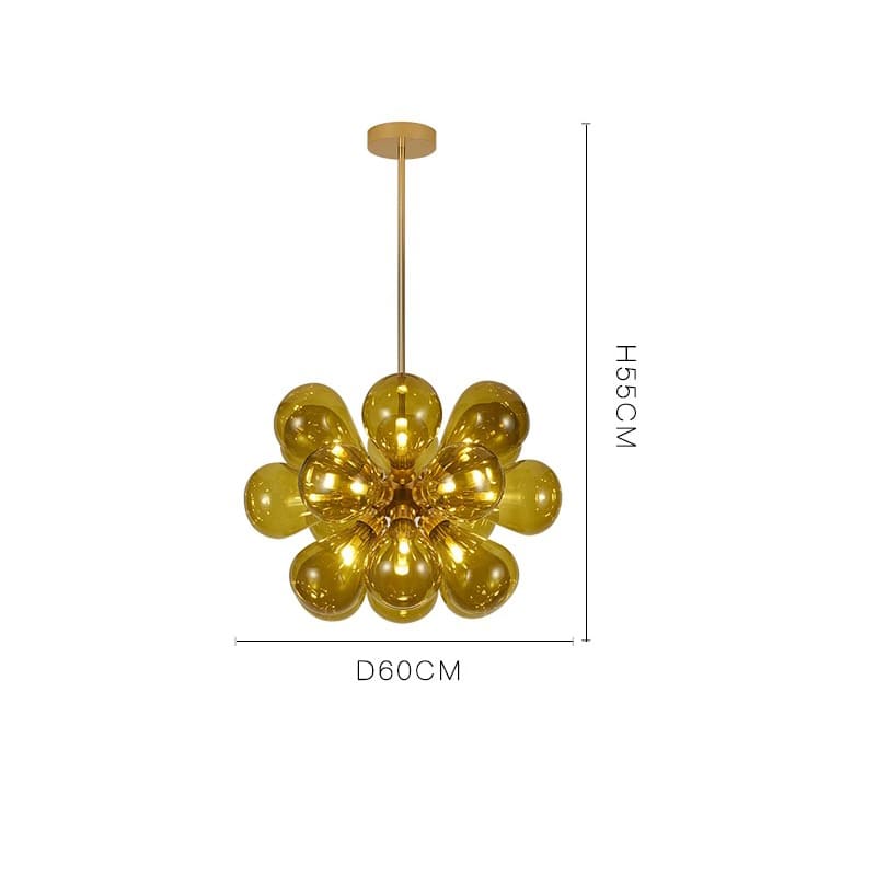 โคมไฟแต่งบ้านติดเพดาน - Glassblowing Designed Ceiling Lamp