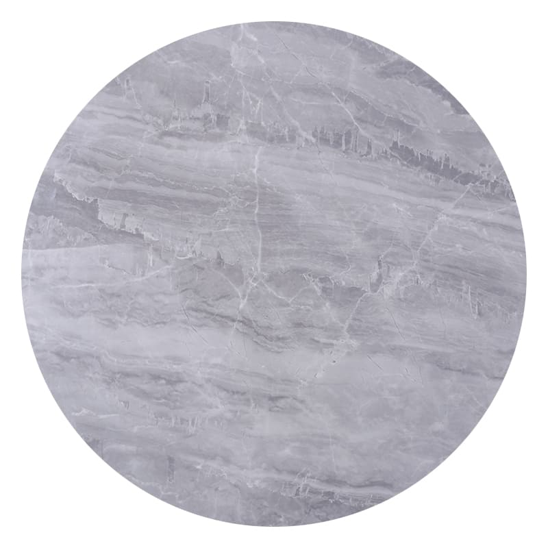โต๊ะอาหารลายหินอ่อน - Round Dining Table