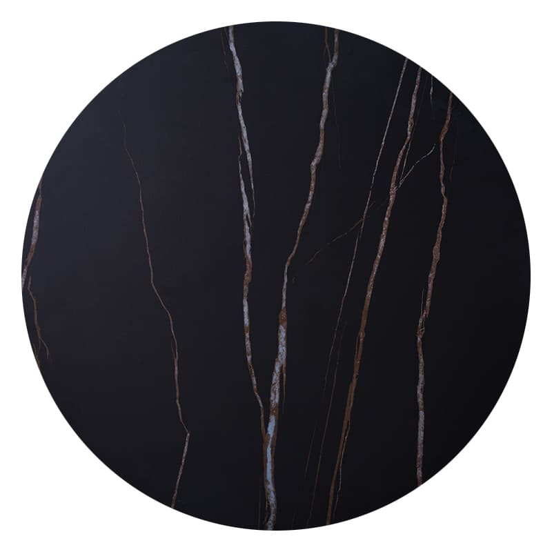 โต๊ะอาหารลายหินอ่อน - Round Dining Table