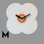 นาฬิกาสำหรับตกแต่งบ้าน - Flower Designed Clock