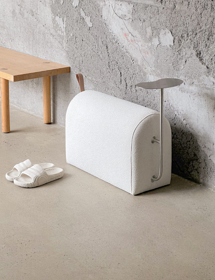 ม้านั่งสำหรับตกแต่งบ้าน - Luna Bench with Table