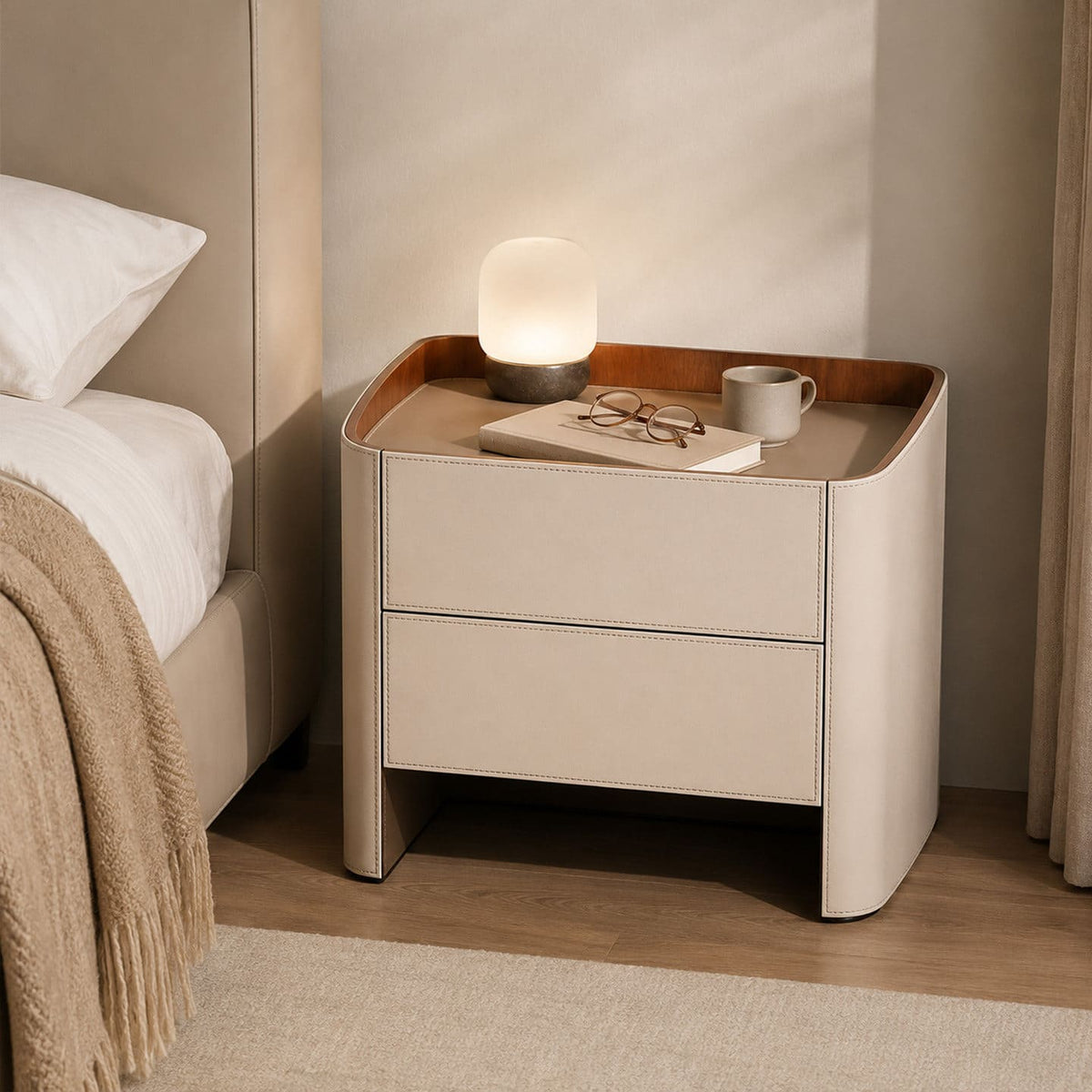 โต๊ะข้างตกแต่งบ้าน - Cove Bedside Cabinet