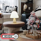 โคมไฟตั้งโต๊ะตกแต่งบ้าน - Marble Mushroom Table Lamp II