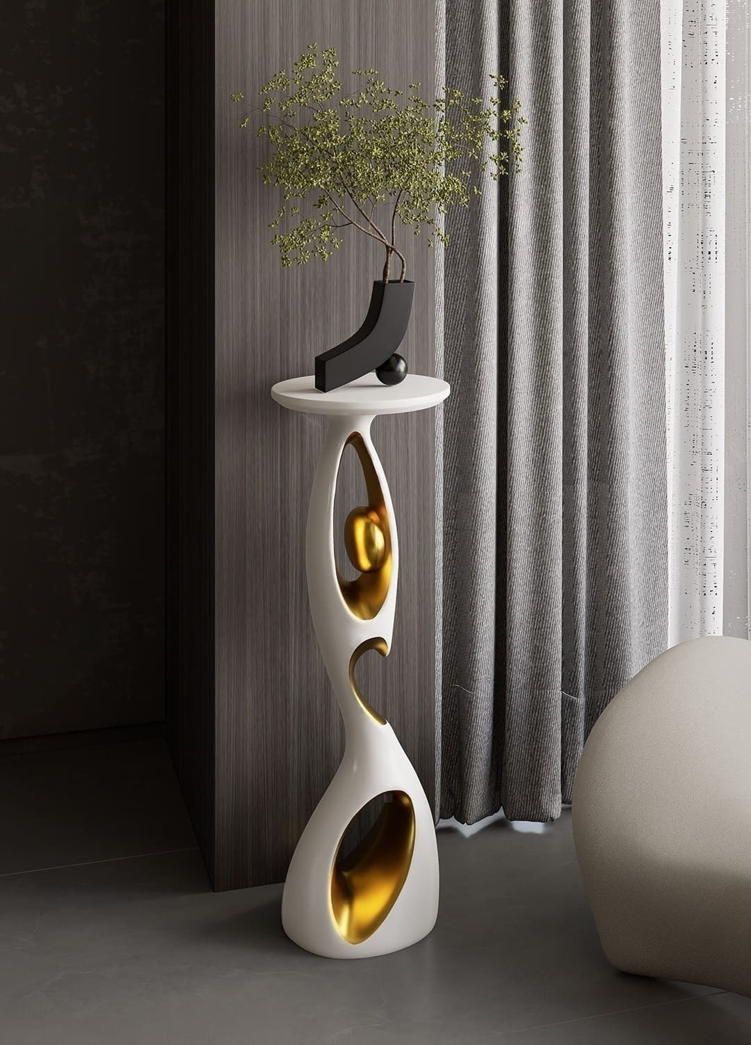 โต๊ะข้างตกแต่งบ้าน - Muse Decorating Table