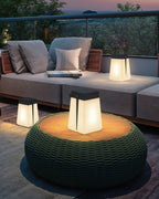 โคมไฟโซล่าเซลตั้งพื้น - Solar Power Designed Garden Decor Lamp III