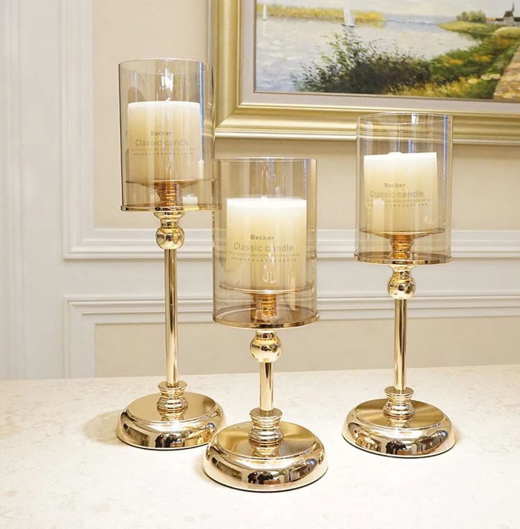 เชิงเทียนสำหรับตกแต่งบ้าน - Luxury Designed Candle Holder XX