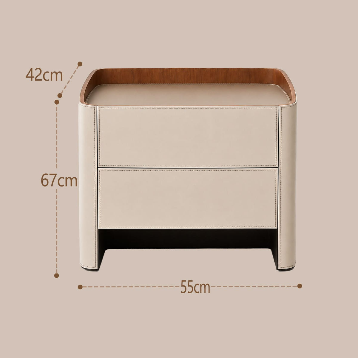 โต๊ะข้างตกแต่งบ้าน - Cove Bedside Cabinet
