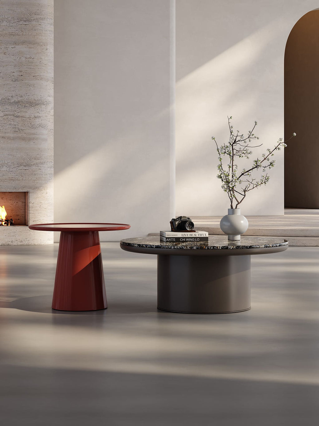 ชุดโต๊ะกลางห้องรับแขก - RUBY DUO Coffee Table