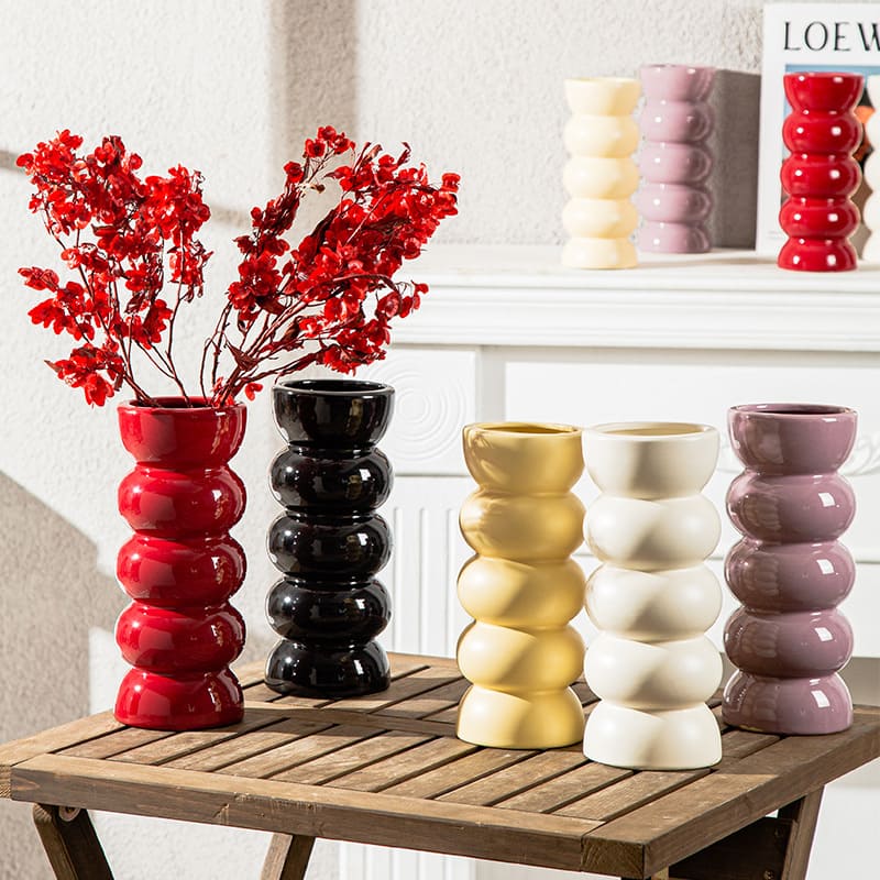 แจกันดอกไม้ตกแต่งบ้าน - Homie Decorating Vase IX