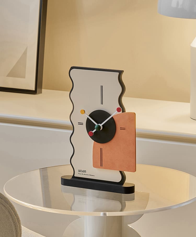 นาฬิกาตั้งโต๊ะตกแต่งบ้าน - Creative Designed Table Clock