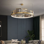โคมไฟแต่งบ้านติดเพดาน - Crystal Livingroom Chandelier