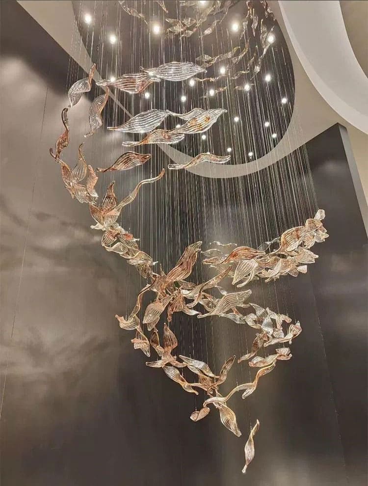 โคมไฟแต่งบ้านติดเพดาน - Lightfall Series Chandelier II