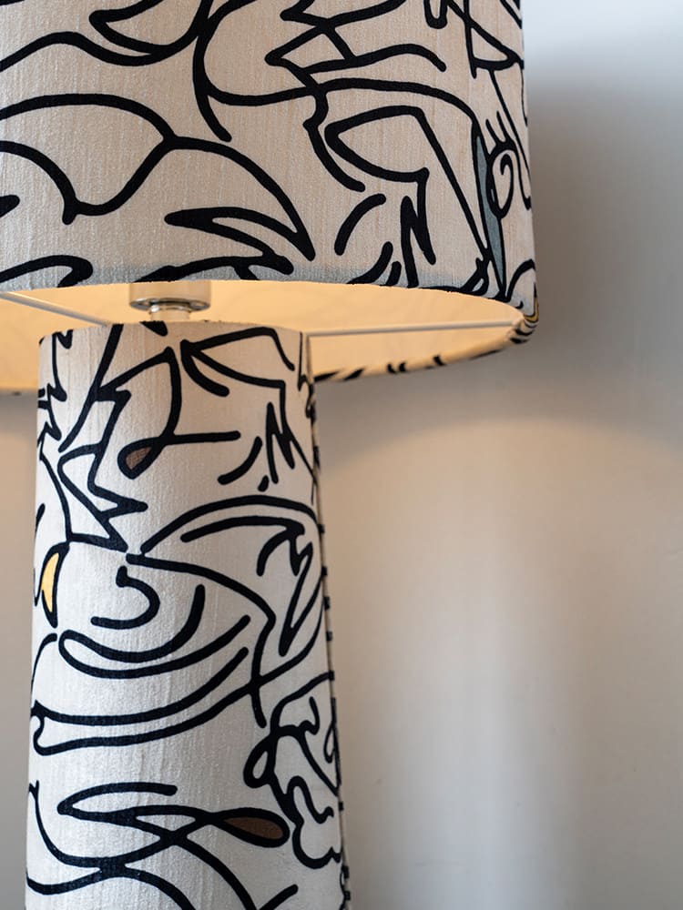 โคมไฟตั้งโต๊ะตกแต่งบ้าน - Doodle Table Lamp