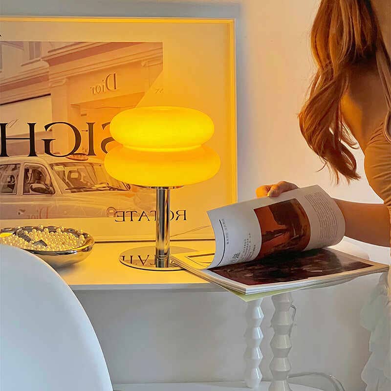 โคมไฟตั้งโต๊ะตกแต่งบ้าน - Cloudy Table Lamp