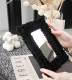 กระจกแต่งหน้าตั้งโต๊ะ - Charcoal Decorating Mirror