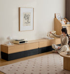 โต๊ะวางทีวีสำหรับห้องรับแขก - Kanso Two Tone TV Table