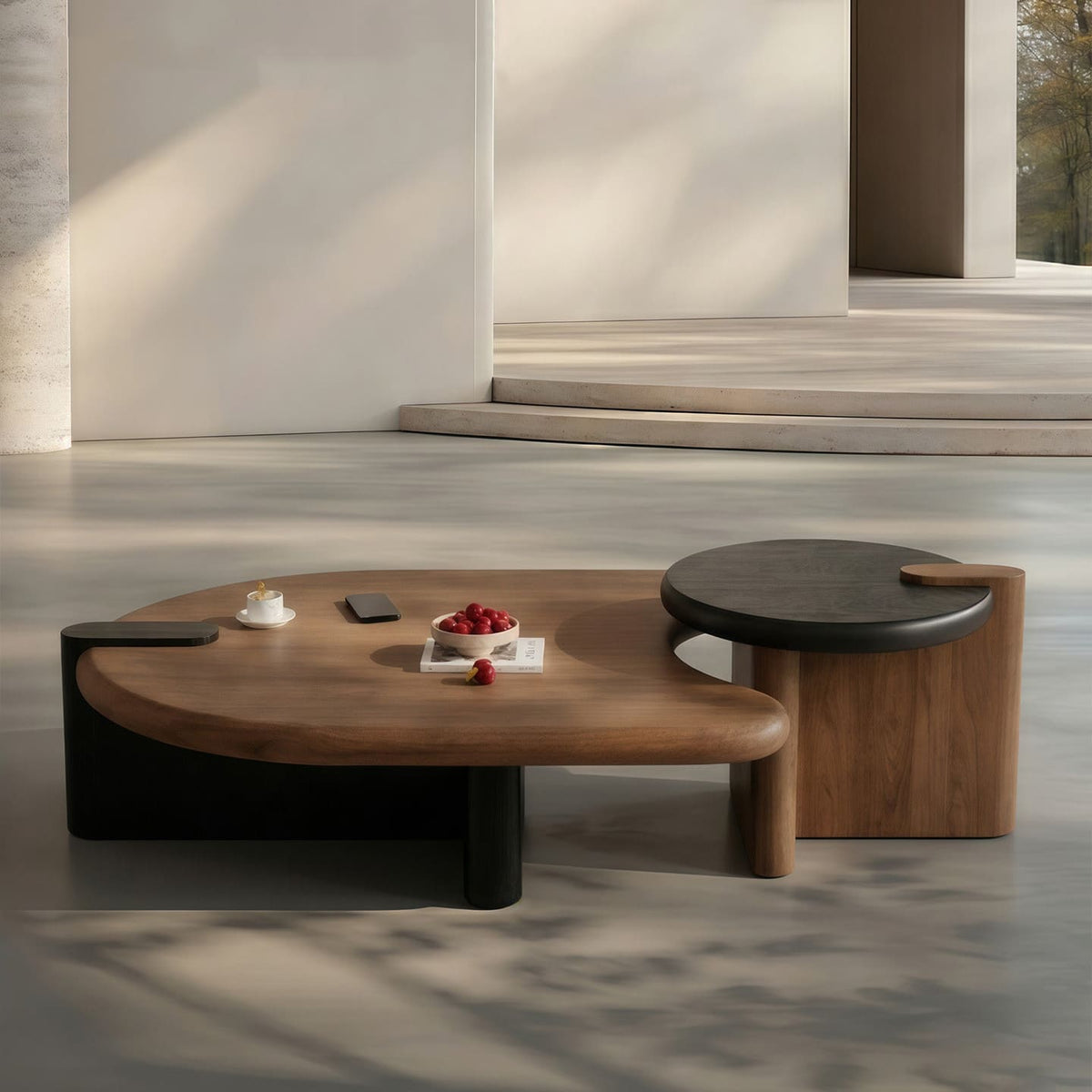 ชุดโต๊ะกลางห้องรับแขก - Oblo Duo Center Table