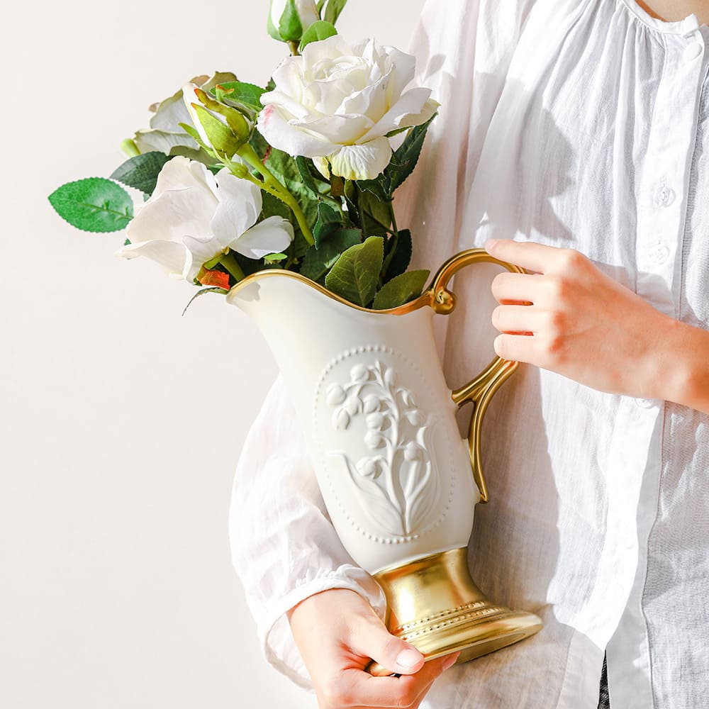 แจกันดอกไม้ตกแต่งบ้าน - European Designed Decor Vase