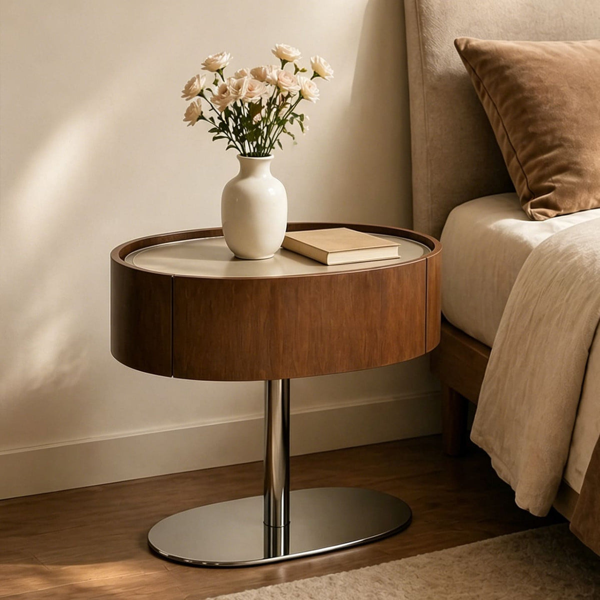 โต๊ะข้างตกแต่งบ้าน - Arc Tray Side Table