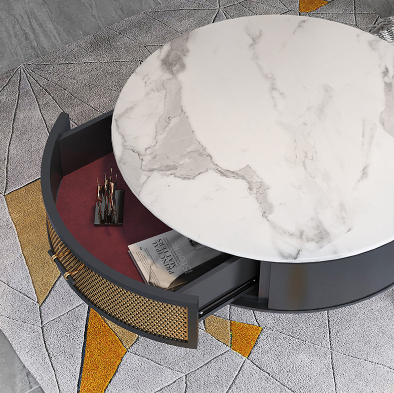 โต๊ะกลางทรงกลมสไตล์ยุโรป - Designed Coffee Table III