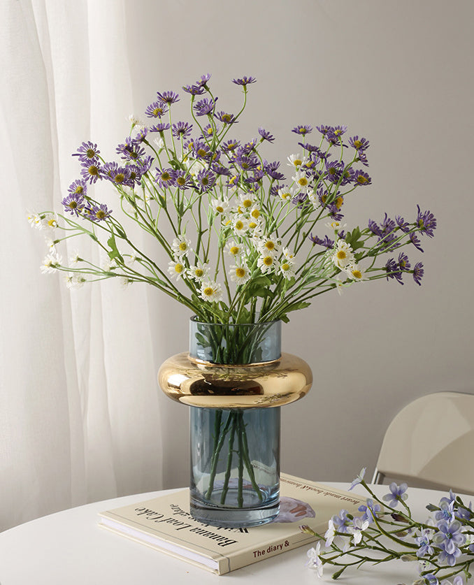 แจกันดอกไม้ตกแต่งบ้าน - Golden Designed Decor Vase II