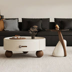 ชุดโต๊ะกลางห้องรับแขก - Nuvia Round Center Table Set