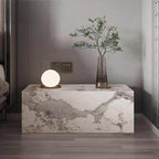 โต๊ะข้างตกแต่งบ้าน - Stone Pedestal Table
