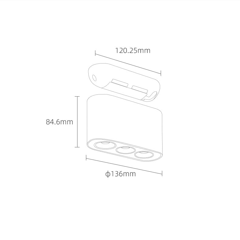 โคมไฟดาวน์ไลท์ตกแต่งบ้าน - Tri Designed Downlight