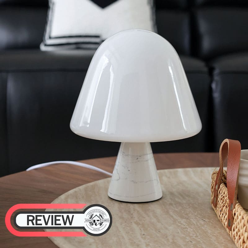 โคมไฟตั้งโต๊ะตกแต่งบ้าน - Marble Mushroom Table Lamp II