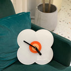 นาฬิกาสำหรับตกแต่งบ้าน - Flower Designed Clock