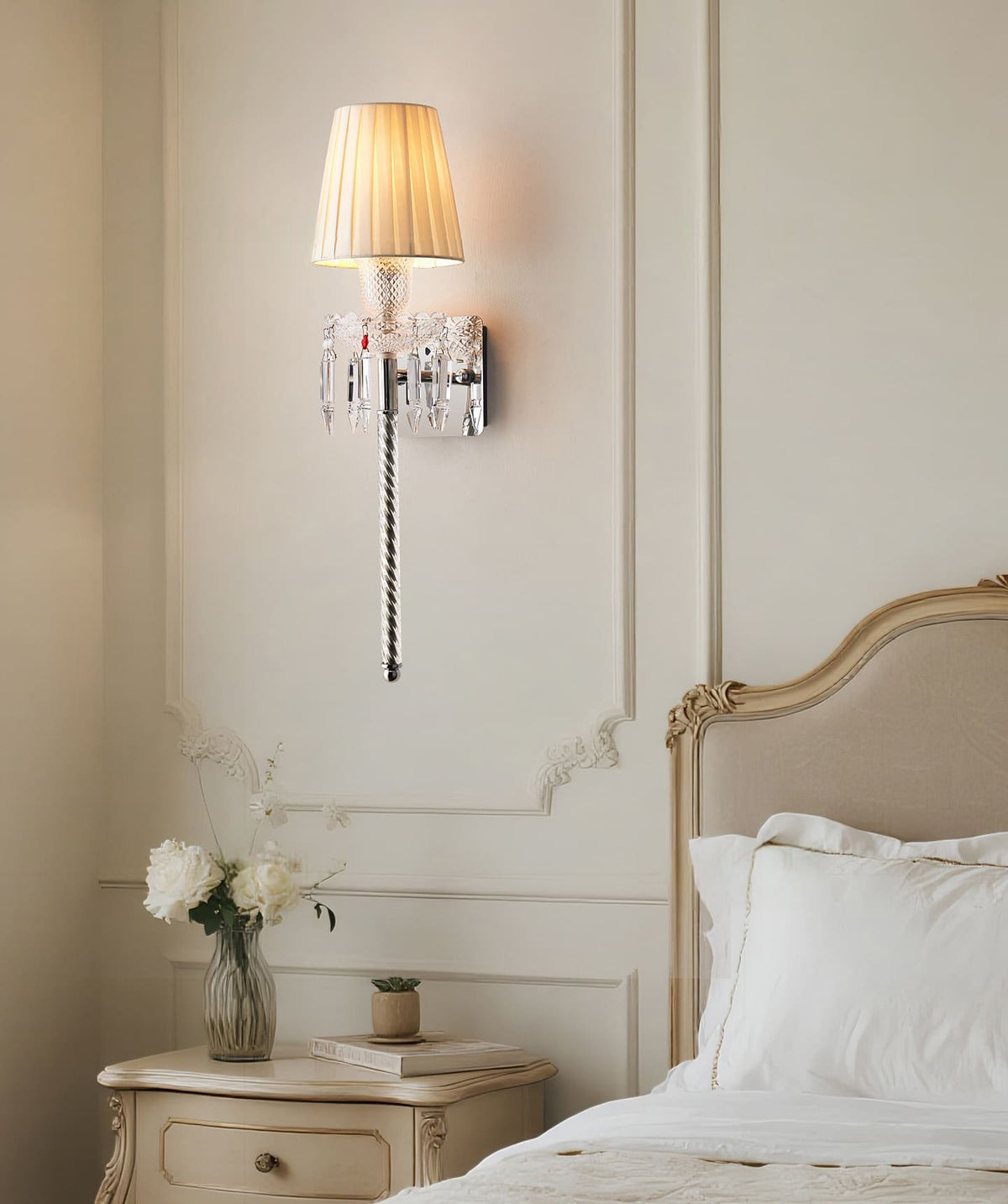 โคมไฟแต่งบ้านติดผนัง - Liora Crystal Wall Lamp