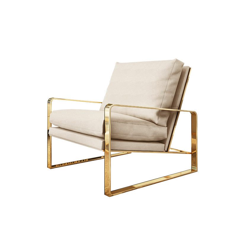 เก้าอี้อาร์มแชร์ตกแต่งบ้าน - Stainless Steel Arm Chair